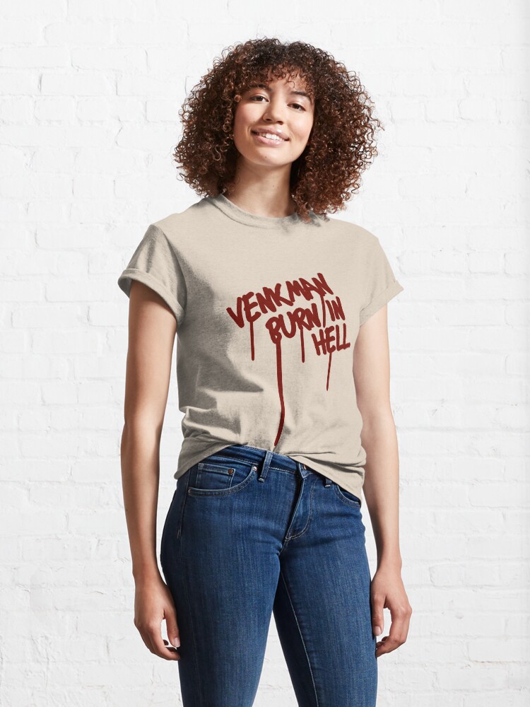 Alternate view of Venkman Burn in Hell Classic T-Shirt