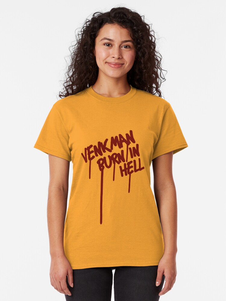 Alternate view of Venkman Burn in Hell Classic T-Shirt