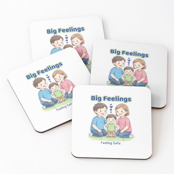 Item preview, Big Feelings – Feeling Safe | Kids Emotional Learning Design designed and sold by AME Kids Designs.
