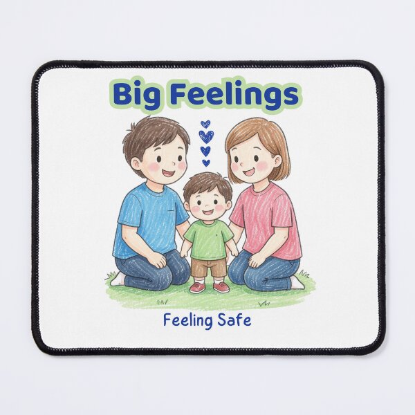 Item preview, Big Feelings – Feeling Safe | Kids Emotional Learning Design designed and sold by AME Kids Designs.