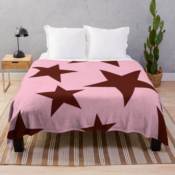 Item preview, Pink & Burgundy Big Ol’ Stars designed and sold by STUDIO MORE Los Angeles.