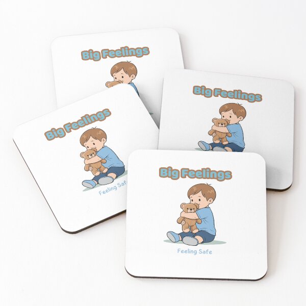 Item preview, Big Feelings – Feeling Safe | Kids Emotional Learning Design designed and sold by AME Kids Designs.