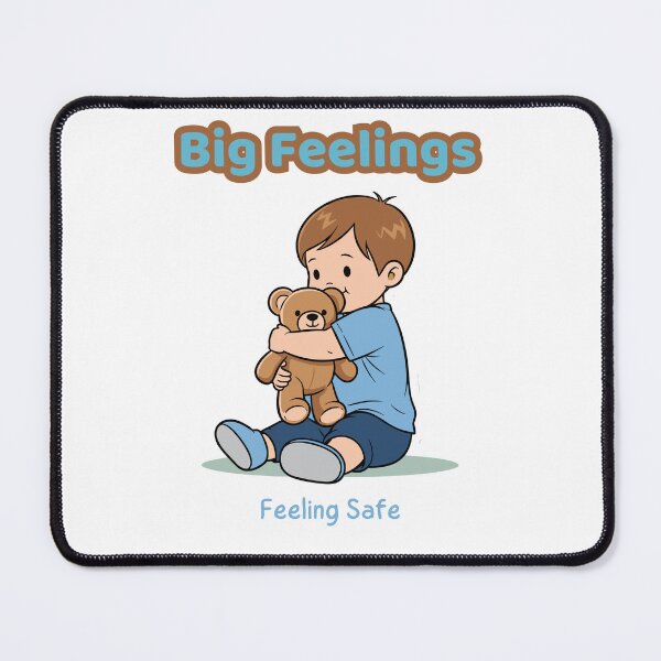 Item preview, Big Feelings – Feeling Safe | Kids Emotional Learning Design designed and sold by AME Kids Designs.