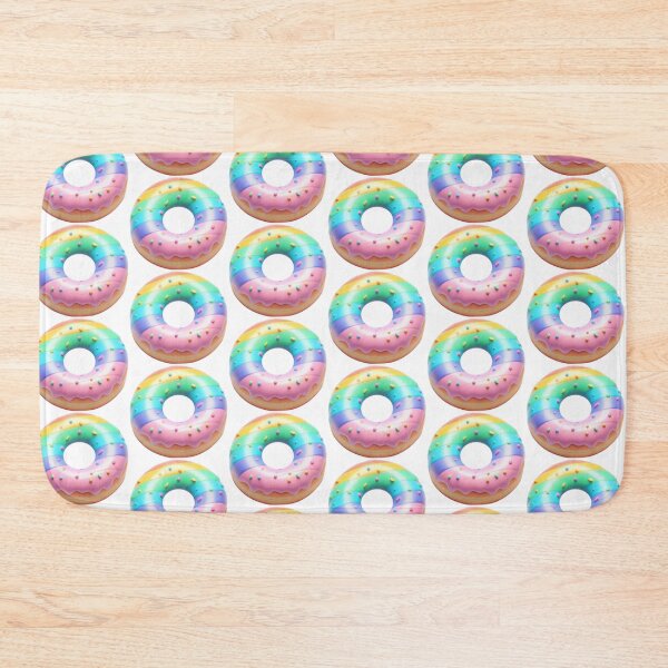 Artikelvorschau, Niedlicher Donut in Pastellfarben entworfen und verkauft von The Pink Feather.