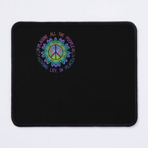 Item preview, Imagine All The People Living In Peace Floral designed and sold by Uncer59.