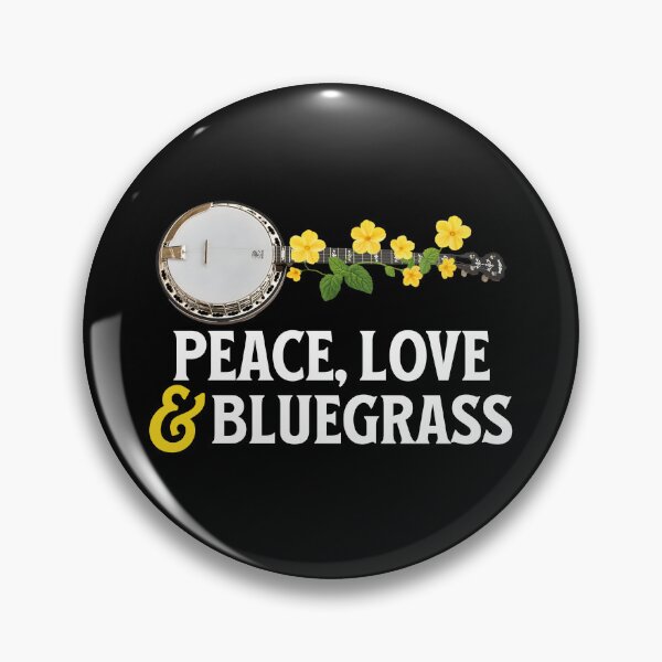 Item preview, PEACE LOVE AND BLUEGRASS designed and sold by Maria Pit.