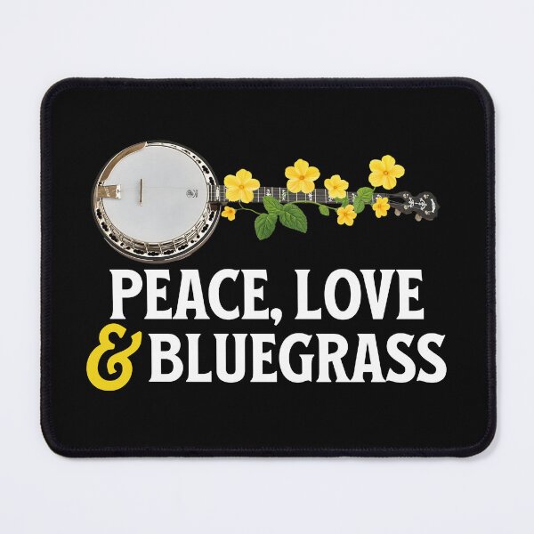 Item preview, PEACE LOVE AND BLUEGRASS designed and sold by Maria Pit.