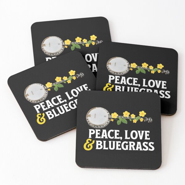 Item preview, PEACE LOVE AND BLUEGRASS designed and sold by Maria Pit.