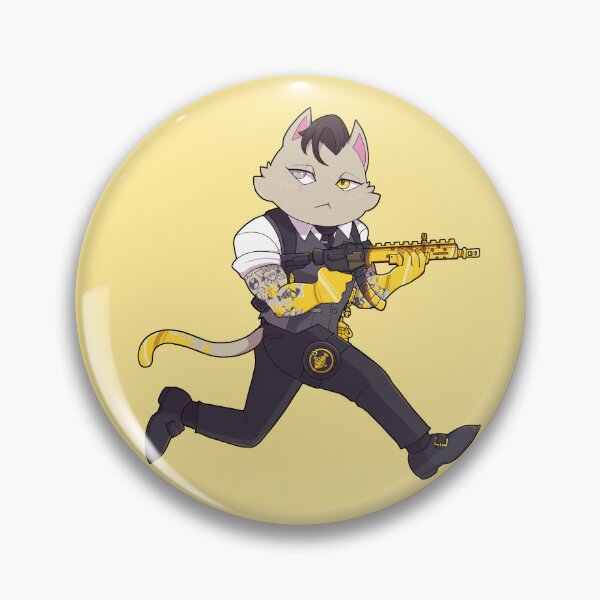Item preview, Fork Nite Gold Cat designed and sold by Fizzy Creations.