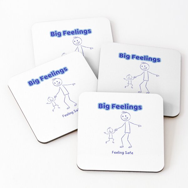 Item preview, Big Feelings – Feeling Safe | Kids Emotional Learning Design designed and sold by AME Kids Designs.