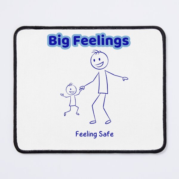 Item preview, Big Feelings – Feeling Safe | Kids Emotional Learning Design designed and sold by AME Kids Designs.