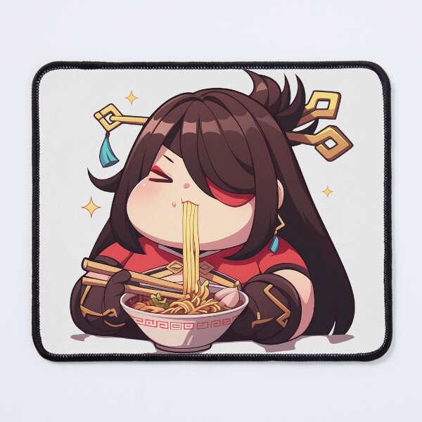 Item preview, Beidou Genshin Impact Kawaii Chibi Ramen Mood designed and sold by mildaclairmo.