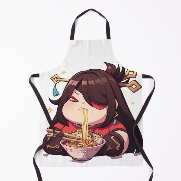 Item preview, Beidou Genshin Impact Kawaii Chibi Ramen Mood designed and sold by mildaclairmo.