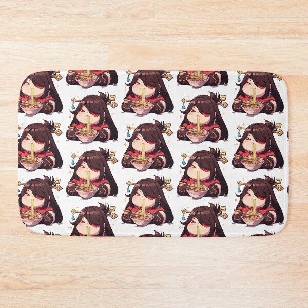 Item preview, Beidou Genshin Impact Kawaii Chibi Ramen Mood designed and sold by mildaclairmo.
