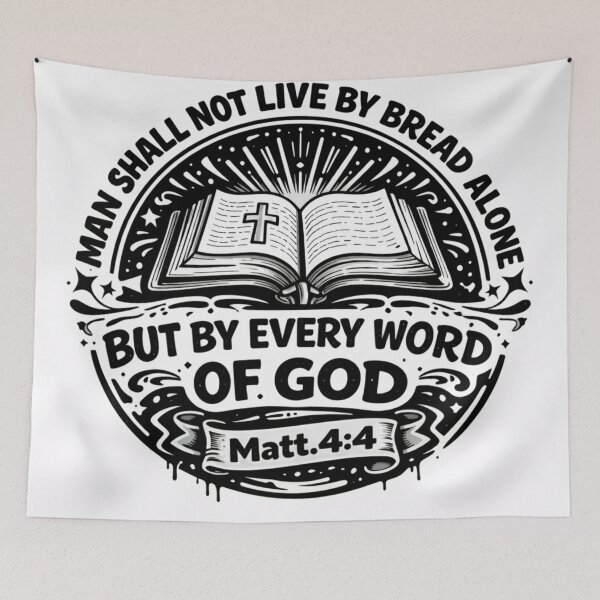 Item preview, Man shall not live by bread alone designed and sold by FoxstarRavas.