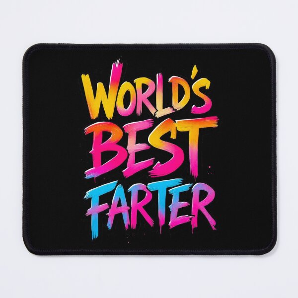 Item preview, World’s Best Farter Graffiti Text designed and sold by SteadyRolling.