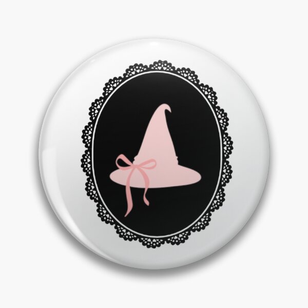 Artikelvorschau, Rosa Hexenhut entworfen und verkauft von The Pink Feather.