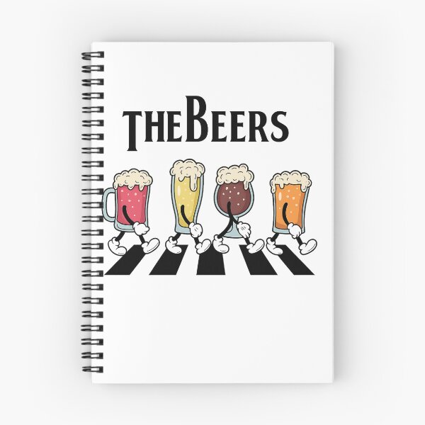 Item preview, The Beers Abbey Road Parody Beer Art designed and sold by Uncer59.
