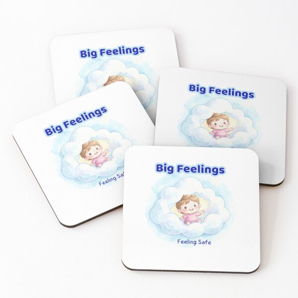 Item preview, Big Feelings – Feeling Safe | Kids Emotional Learning Design designed and sold by AME Kids Designs.