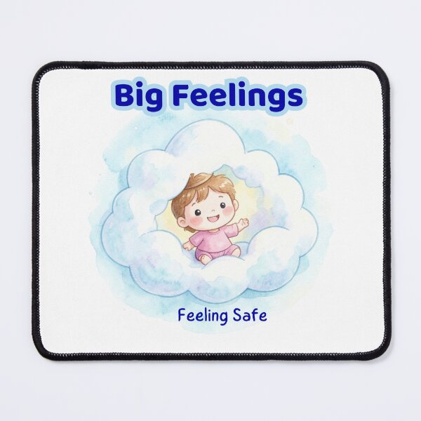 Item preview, Big Feelings – Feeling Safe | Kids Emotional Learning Design designed and sold by AME Kids Designs.