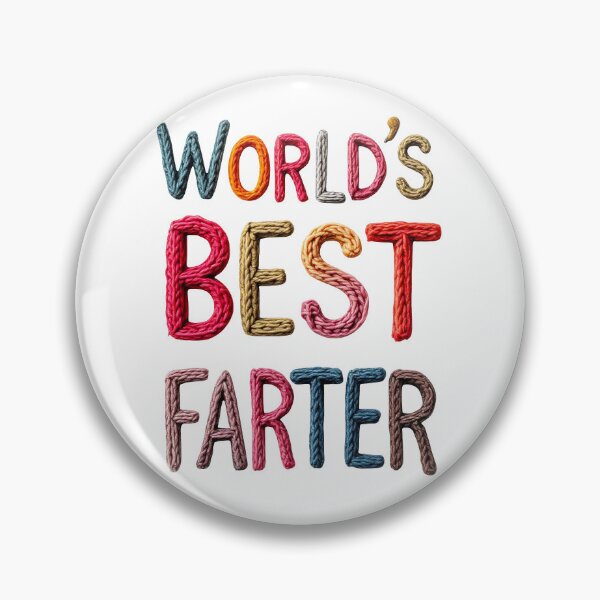 Item preview, World’s Best Farter Knitted Text designed and sold by SteadyRolling.