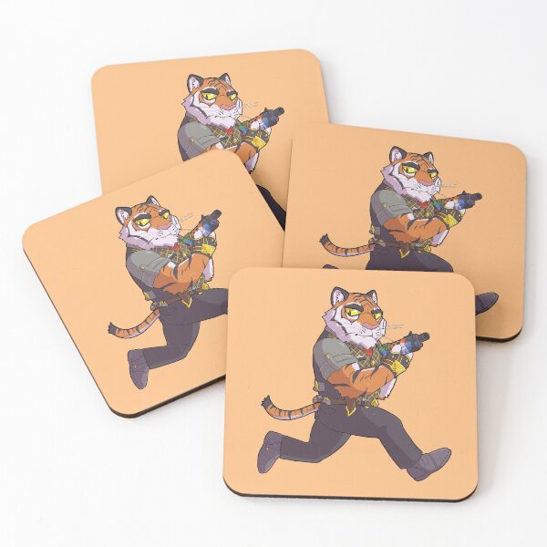 Item preview, Fork Nite Tiger designed and sold by Fizzy Creations.