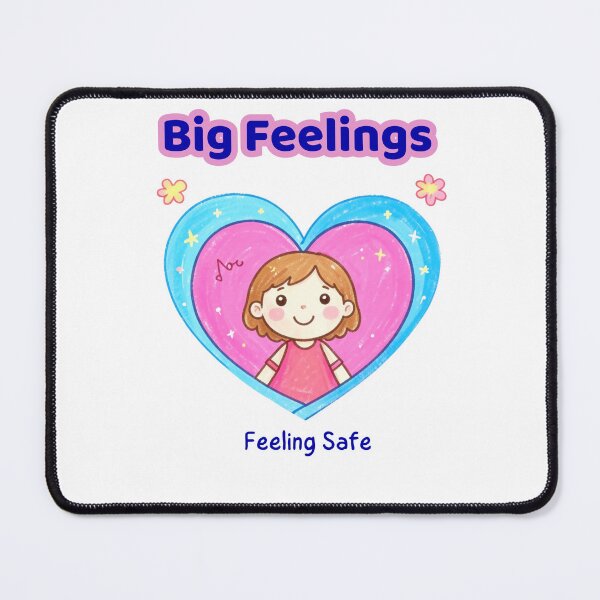 Item preview, Big Feelings – Feeling Safe | Kids Emotional Learning Design designed and sold by AME Kids Designs.