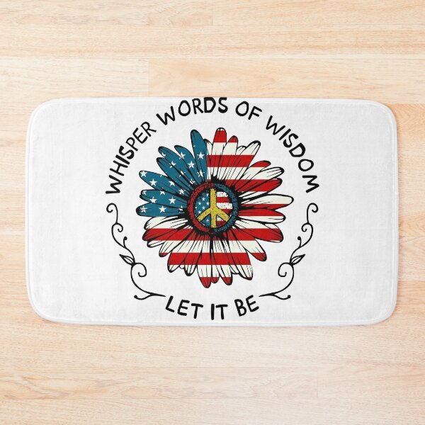 Item preview, Patriotic American Flag Peace Daisy Flower Let it be designed and sold by Uncer59.