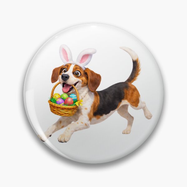 Item preview, Easter English Foxhound designed and sold by Sillytoe.