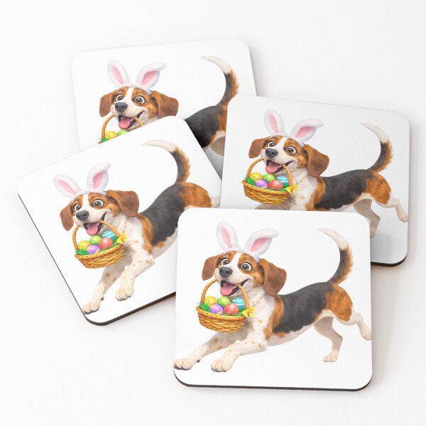 Item preview, Easter English Foxhound designed and sold by Sillytoe.