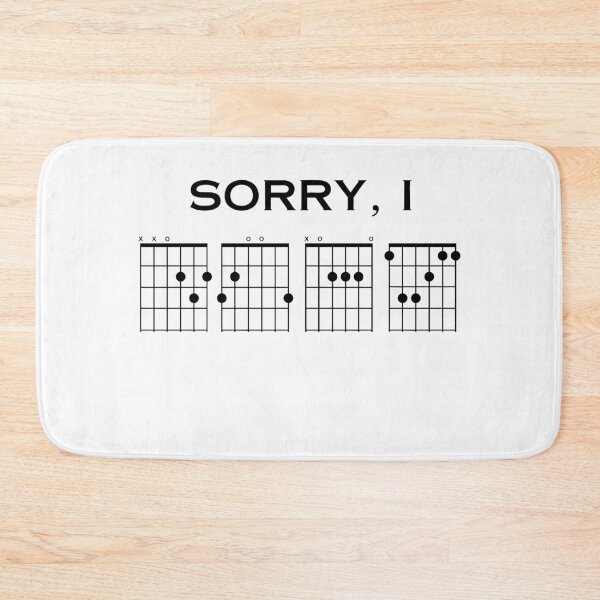 Item preview, Sorry I Wasn't Listening Guitar Chords Design designed and sold by Uncer59.
