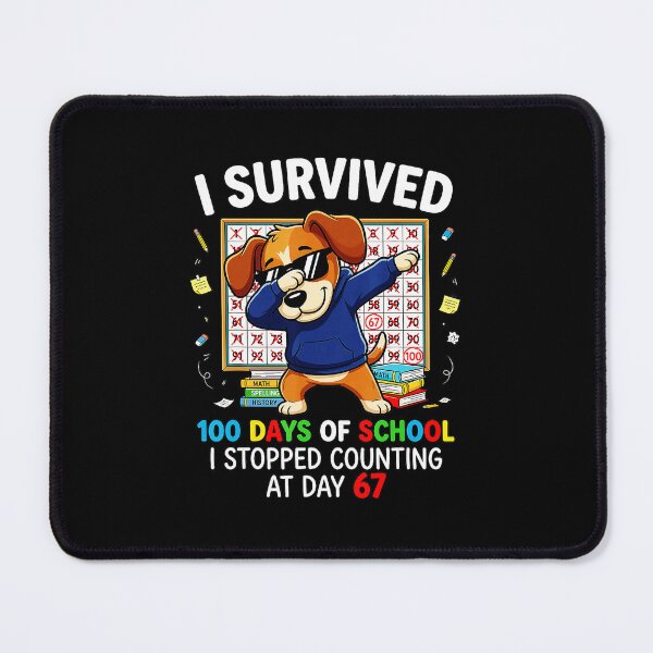 Item preview, I Survived 100 Days Of School Day 67 Funny designed and sold by gladysenglish.