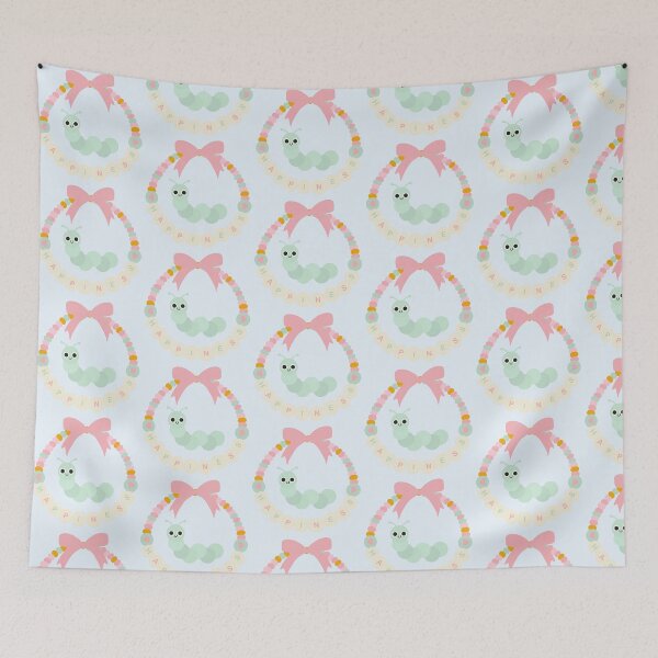 Item preview, The Very Hungry Caterpillar Happiness Friendship Bracelet designed and sold by The Pink Feather.