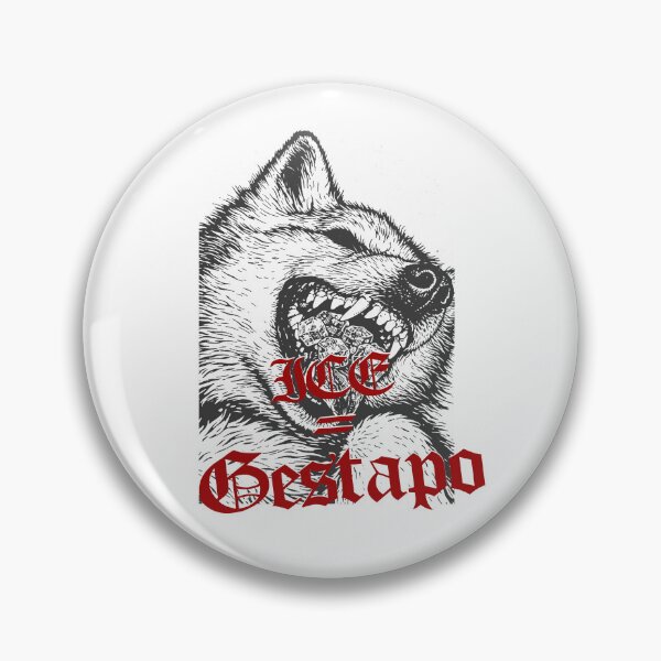 Item preview, ICE Gestapo, Immigrant Rights Abolish ICE Political Protest Statement designed and sold by RandyHaskins.