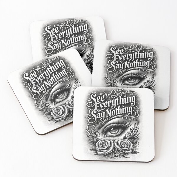 Item preview, See Everything, Say Nothing designed and sold by Proxy Designs.