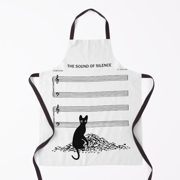 Item preview, The Sound of Silence Musical Cat Design designed and sold by Uncer59.