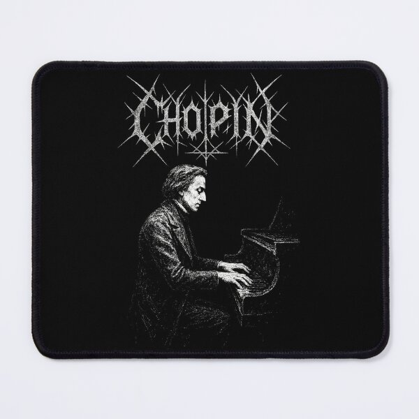 Item preview, Frédéric Chopin Dark Classical Metal Logo designed and sold by Mortisigil.