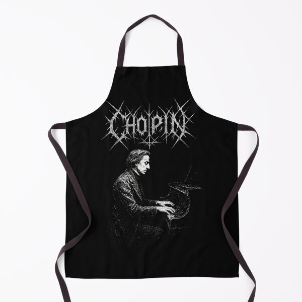 Item preview, Frédéric Chopin Dark Classical Metal Logo designed and sold by Mortisigil.