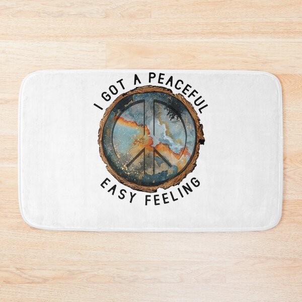 Item preview, I Got a Peaceful Easy Feeling Wood Slice Art designed and sold by Uncer59.