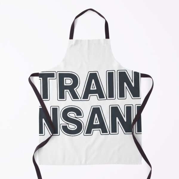 Item preview, Train Insane | Minimalist Discipline Gym Motivation Typography designed and sold by StoicStandards.