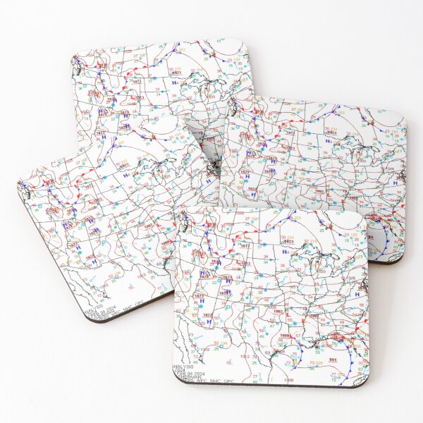Item preview, surface analysis chart aviation weather center noaa pilots designed and sold by PilotandPlane.