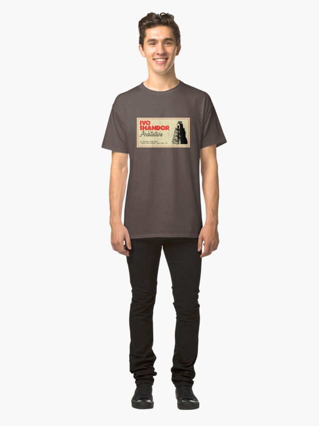 Alternate view of Ivo Shandor Architecture Classic T-Shirt