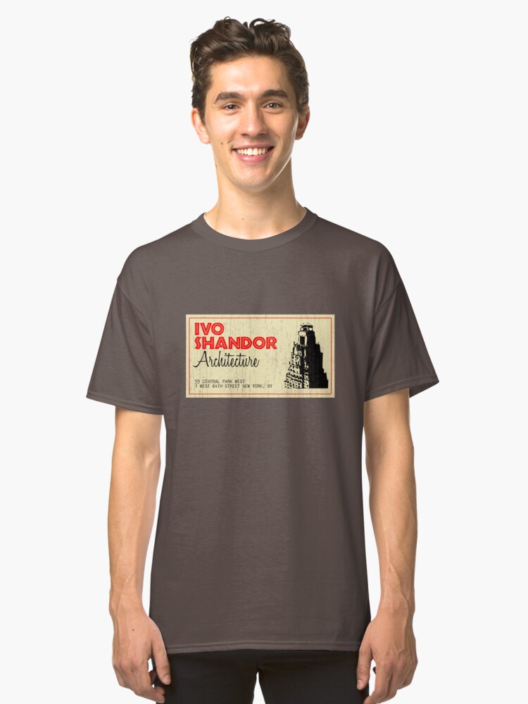 Alternate view of Ivo Shandor Architecture Classic T-Shirt