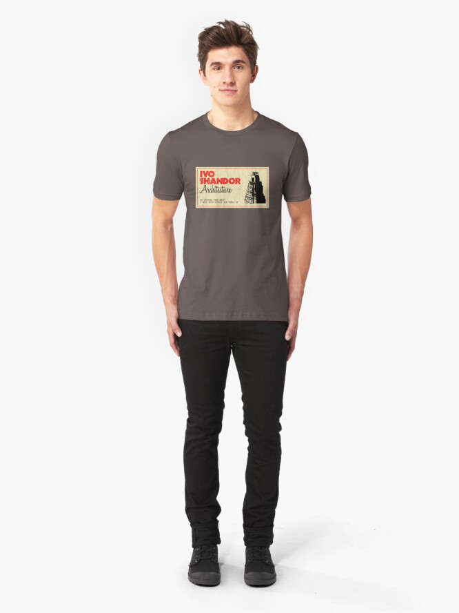 Alternate view of Ivo Shandor Architecture Slim Fit T-Shirt