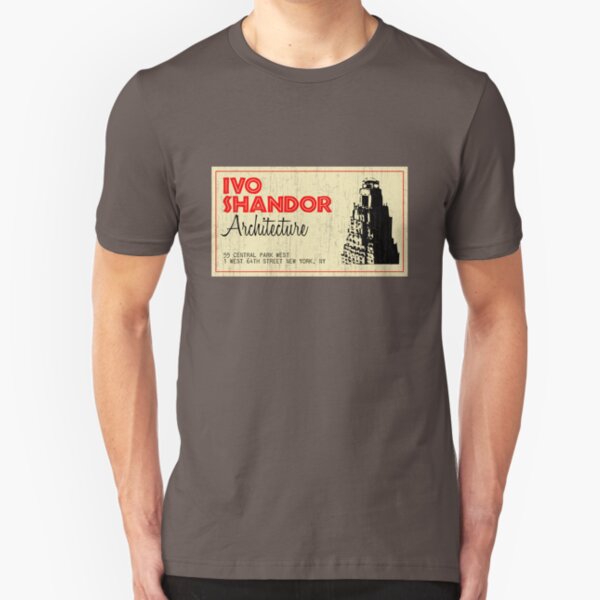 Ivo Shandor Architecture Slim Fit T-Shirt