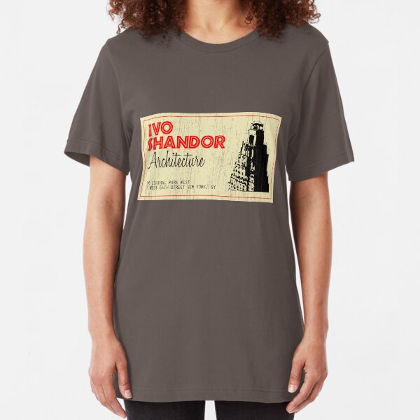 Ivo Shandor Architecture Slim Fit T-Shirt