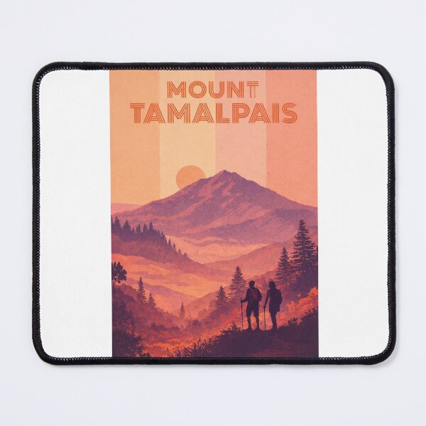 Item preview, Mount Tamalpais Sunset Hike Scene in Marin County California designed and sold by Aryabek.