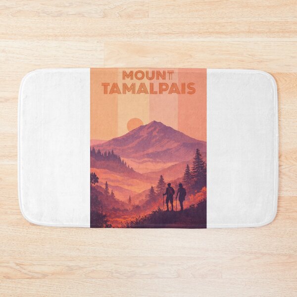 Item preview, Mount Tamalpais Sunset Hike Scene in Marin County California designed and sold by Aryabek.