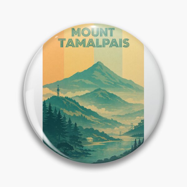 Item preview, Mount Tamalpais View Toward the Golden Gate Bridge and Bay Area Coast designed and sold by Aryabek.