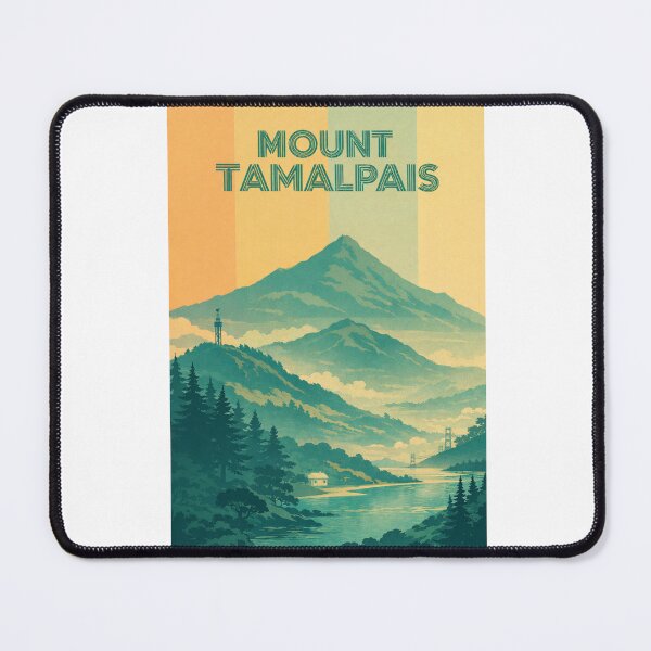 Item preview, Mount Tamalpais View Toward the Golden Gate Bridge and Bay Area Coast designed and sold by Aryabek.